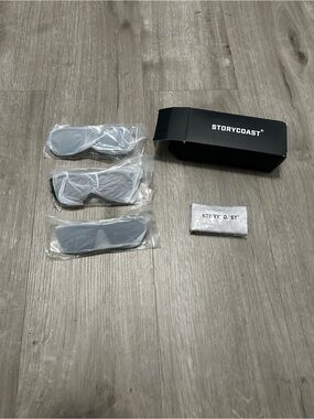 StoryCoast Replacement Gray VR Lens Covers - 3 Pack, Brand New
